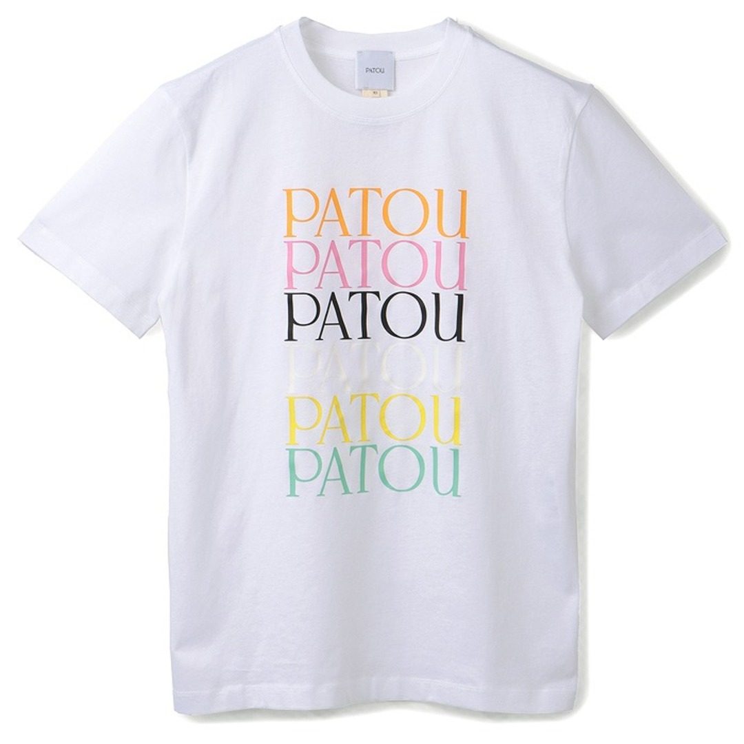 PATOU(パトゥ)のパトゥ PATOU Tシャツ パトゥ パトゥ ロゴ 半袖 オーガニックコットン ショートスリーブ JE1129999 0001 001W レディースのトップス(Tシャツ(半袖/袖なし))の商品写真