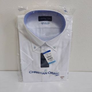 CHRISTIAN ORANI メンズ 半袖 ワイシャツ 衿廻り43cm(シャツ)