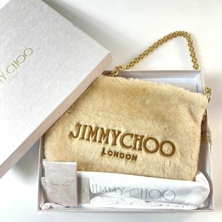 JIMMY CHOO - 美品 JIMMY CHOO Callie ショルダー チェーン バッグ ファー