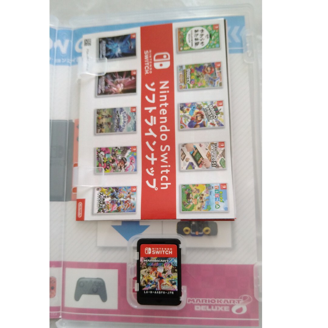 Nintendo Switch(ニンテンドースイッチ)のマリオカート8  デラックス　Switch エンタメ/ホビーのゲームソフト/ゲーム機本体(家庭用ゲームソフト)の商品写真