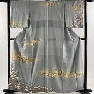 訪問着 身丈161cm 裄丈63cm 正絹 秀品 【中古】