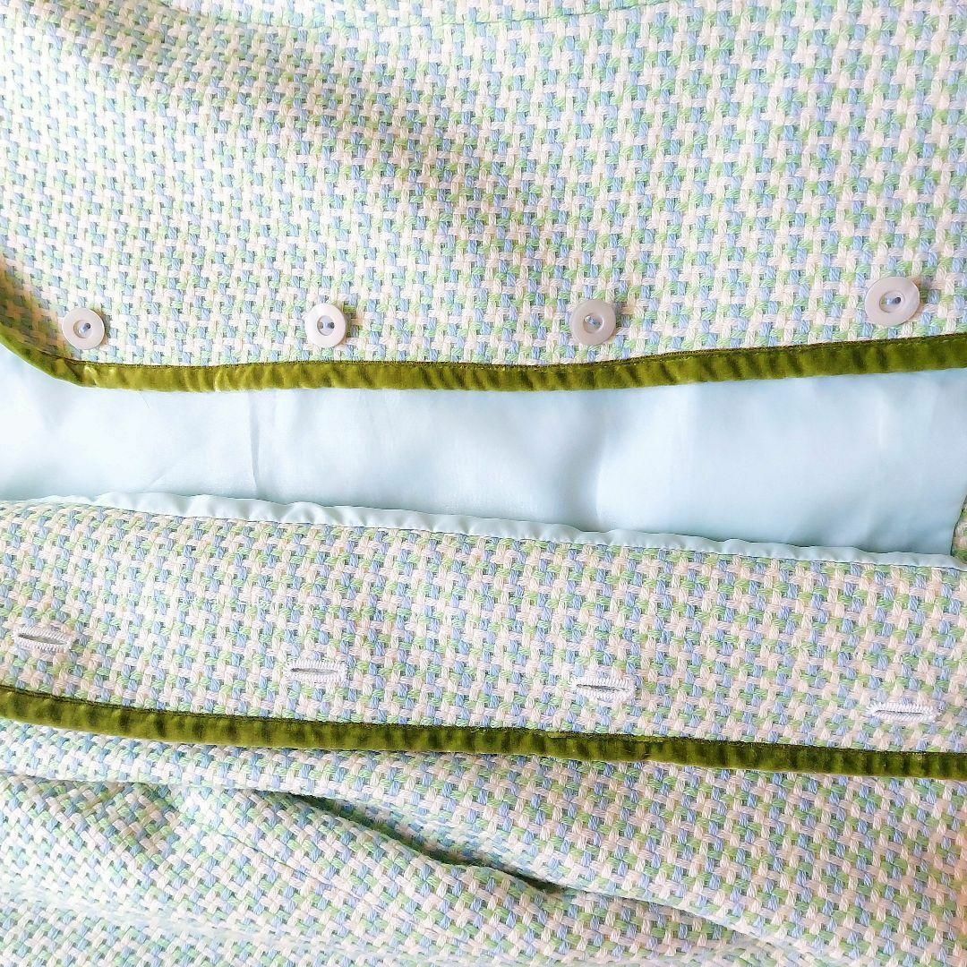 M'S GRACY(エムズグレイシー)のエムズグレイシー　ノーカラージャケット　ツイード　膝丈スカート　セットアップ レディースのフォーマル/ドレス(スーツ)の商品写真