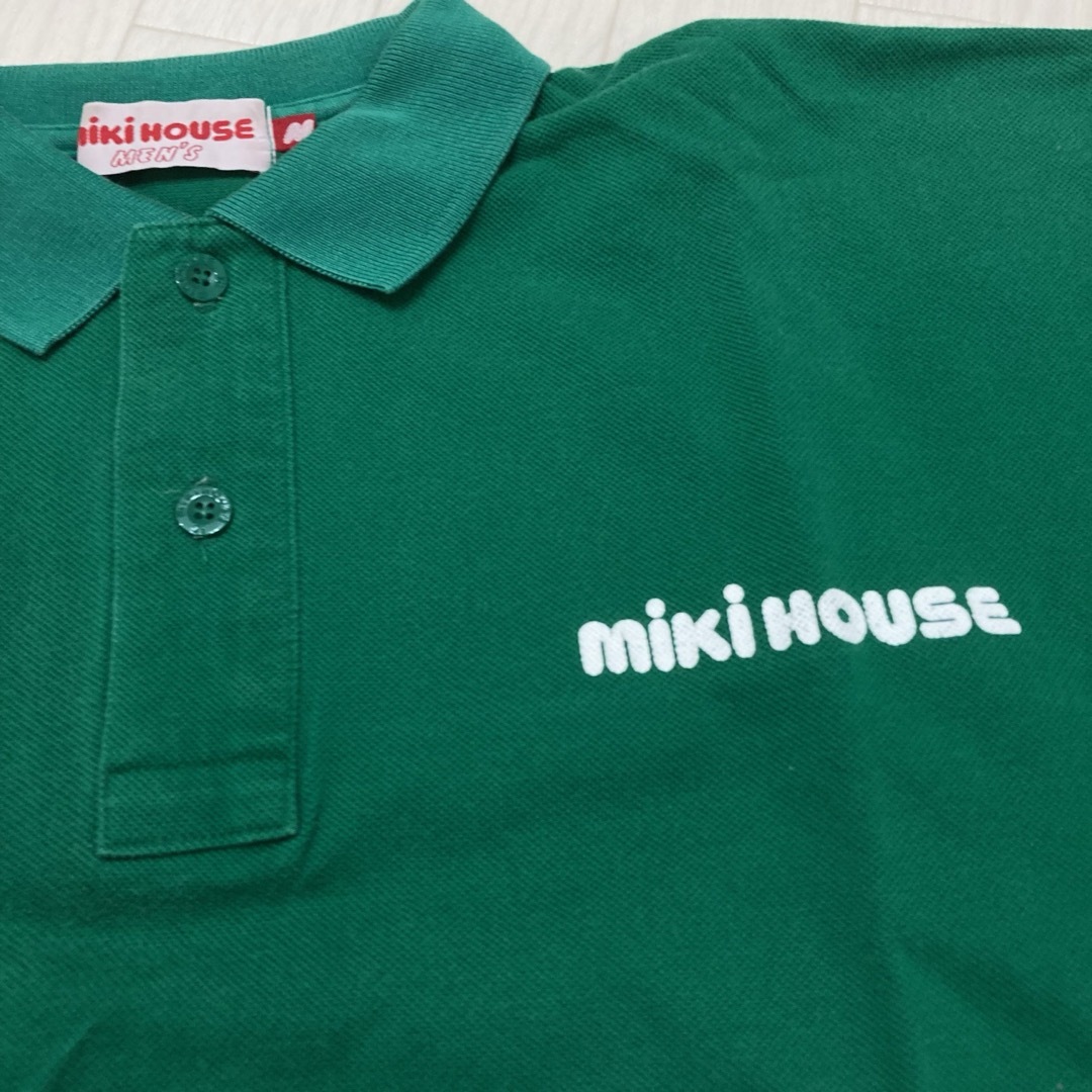 mikihouse(ミキハウス)のMIKIHOUSE ミキハウス　メンズ　ポロシャツ　M メンズのトップス(ポロシャツ)の商品写真