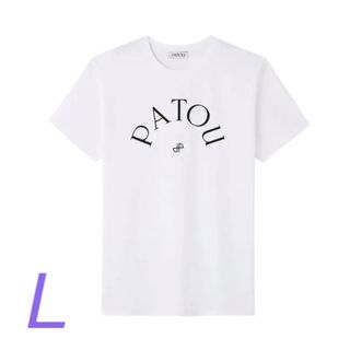 PATOU - 【新品未使用‼️】パトゥ PATOU ホワイト Tシャツ L