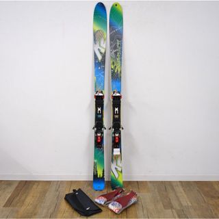 K2 WAYBACK82 162cm センター79mm ビンディング マーカー TOUR F12 クライミングスキン セット 山スキー バックカントリー ツアー スキー アウトドア(板)