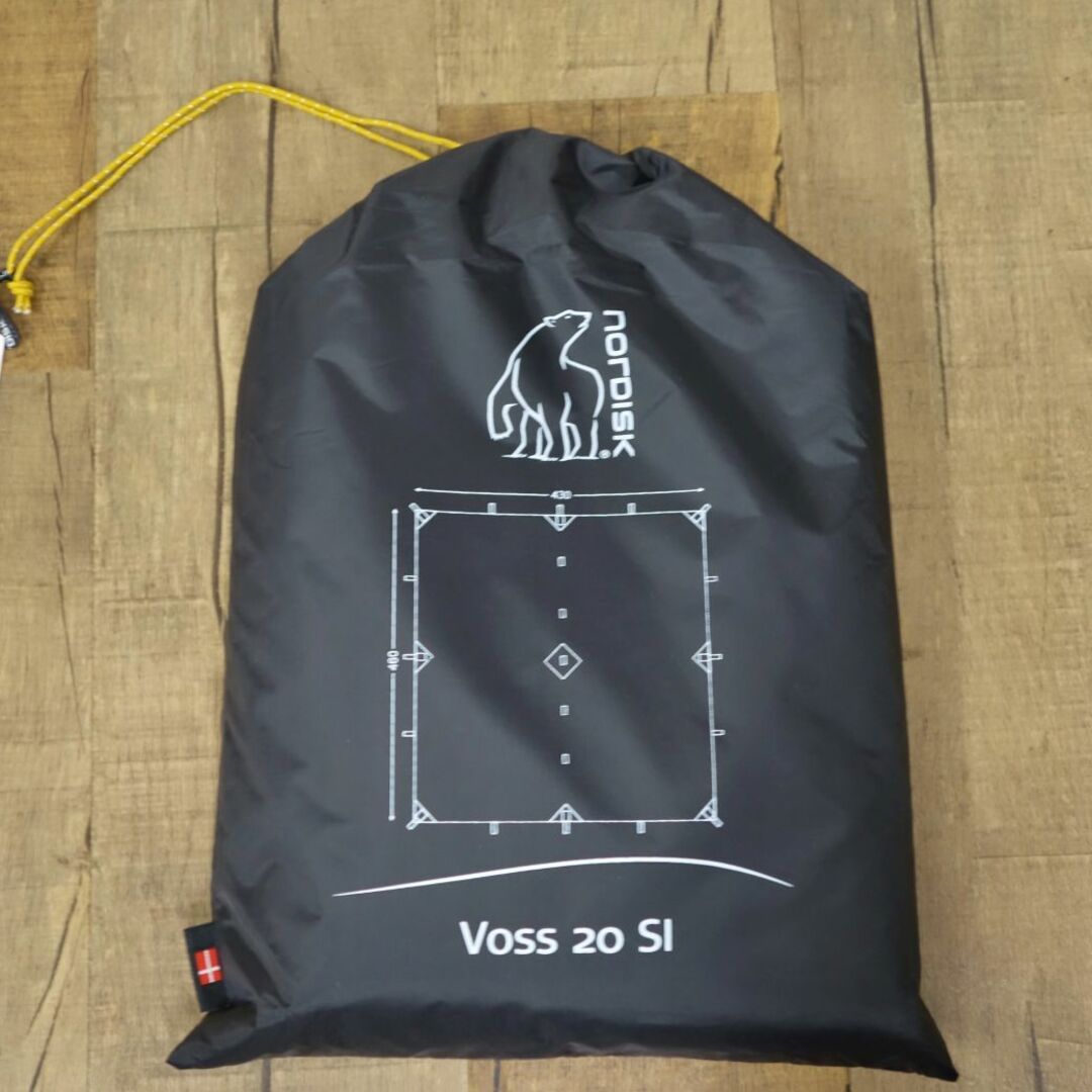 未使用 ノルディスク NORDISK Voss 20 SI Tarp Forest Green 未使用 ノルディスク NORDISK Voss 20 SI Tarp Forest Green
