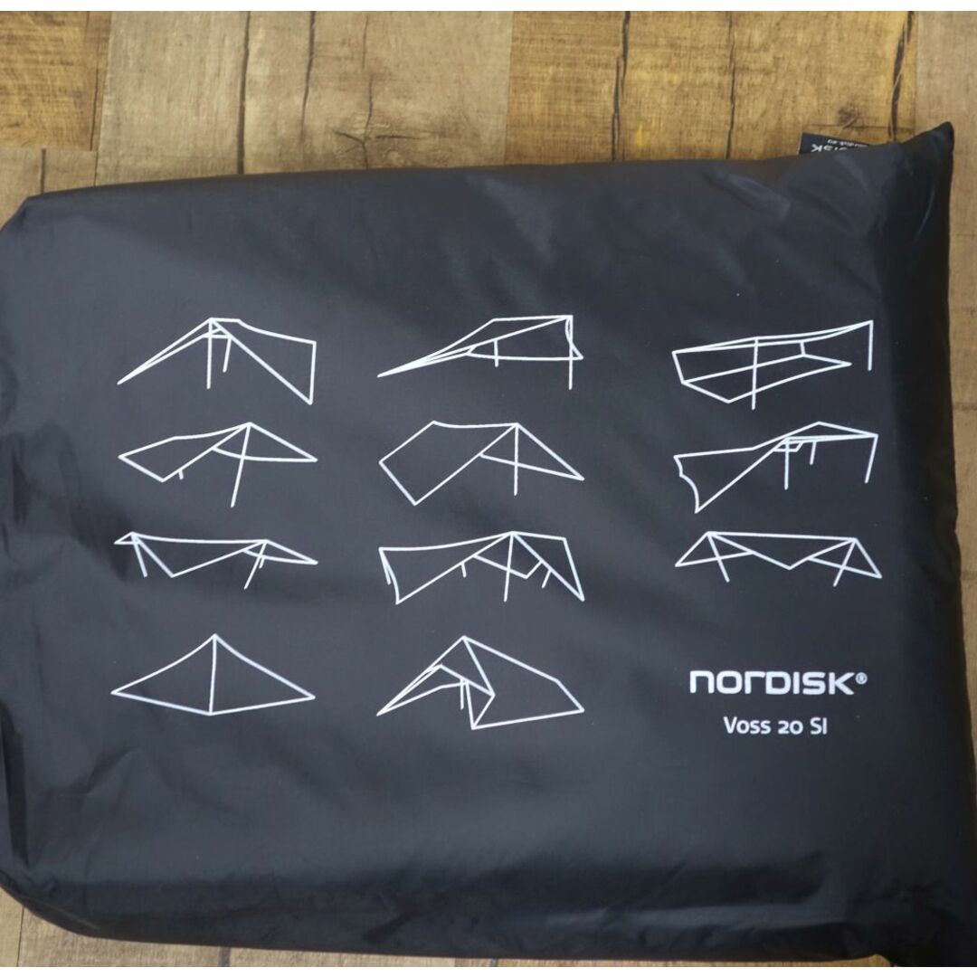 未使用 ノルディスク NORDISK Voss 20 SI Tarp Forest Green 未使用 ノルディスク NORDISK Voss 20 SI Tarp Forest Green
