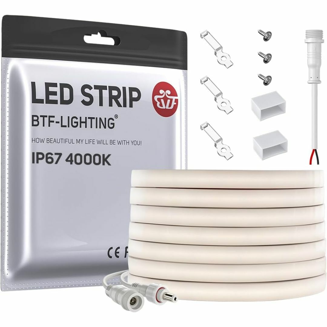 COB LEDテープライト IP67 防水 高密度フレキシブル インテリア/住まい/日用品のライト/照明/LED(その他)の商品写真