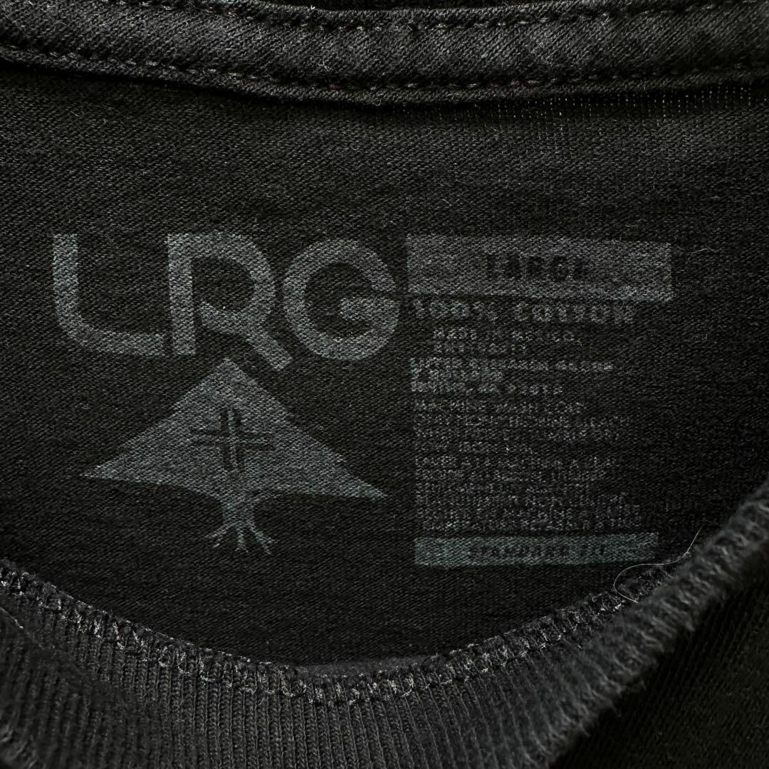 LRG(エルアールジー)のLRGTシャツ半袖メンズ古着Lアメリカブラック黒USAストリートファッション メンズのトップス(Tシャツ/カットソー(半袖/袖なし))の商品写真