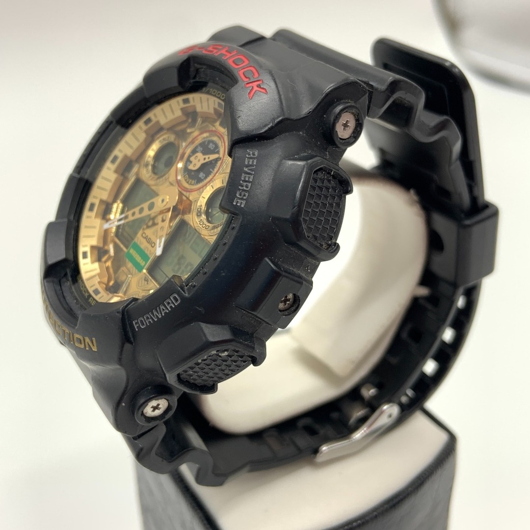 CASIO(カシオ)の〇〇CASIO カシオ Gショック MANEKINEKO クォーツ 腕時計 GA-100TMN ブラック メンズの時計(腕時計(アナログ))の商品写真