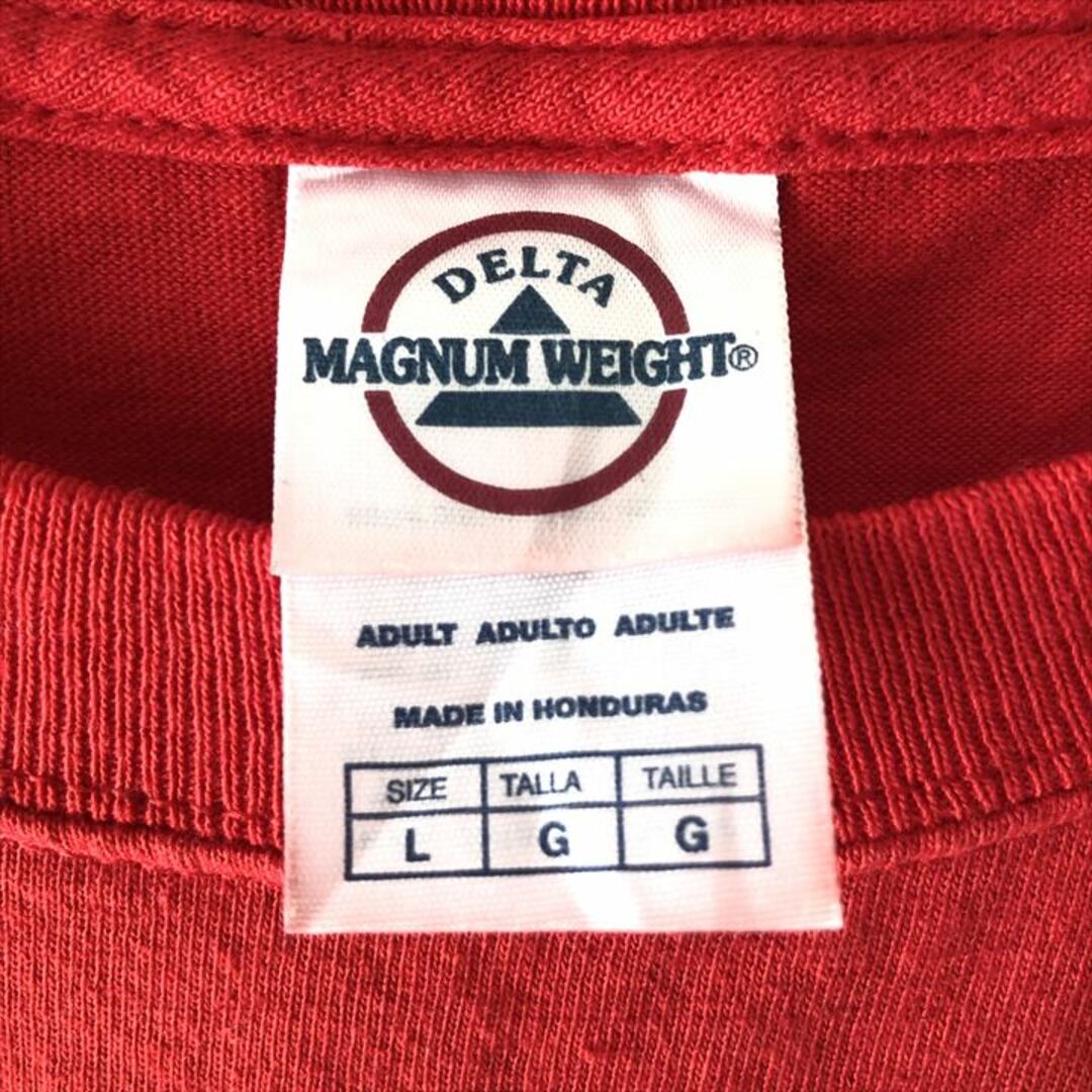 90s 古着 ノーブランド Tシャツ ナショナルシリーズ 野球 ゆるダボ L  メンズのトップス(Tシャツ/カットソー(半袖/袖なし))の商品写真