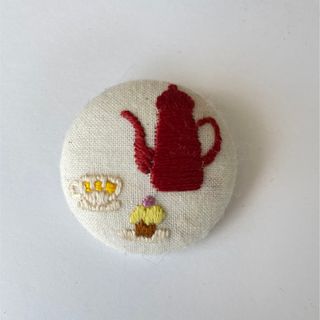 刺繍ブローチ(コサージュ/ブローチ)