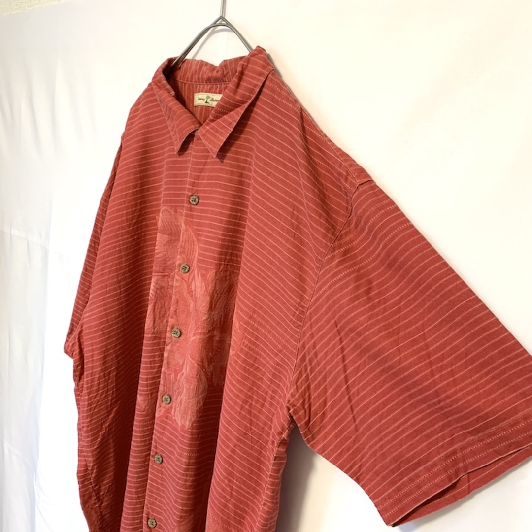 90s 古着 ノーブランド 半袖シャツ アロハシャツ ゆるダボ XL  メンズのトップス(シャツ)の商品写真