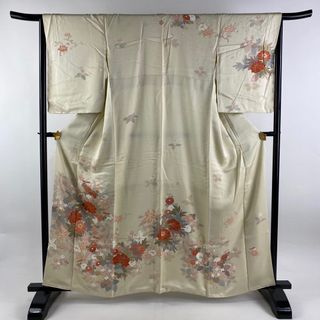 訪問着 身丈161cm 裄丈66.5cm 正絹 秀品 【中古】(着物)