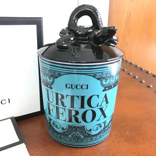 Gucci - グッチ デコール ミケーレ スネーク 蛇 蓋付 フレグランス キャンドル 