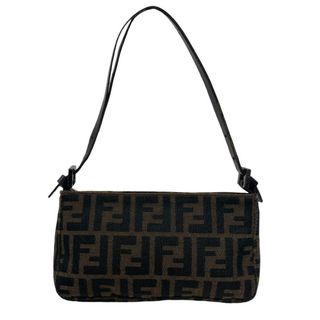 FENDI - フェンディ FENDI ポーチ
 ズッカ ブラウン