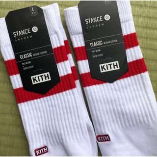 KITH STANCE ソックス (2足)靴下  新品未使用(バスケットボール)