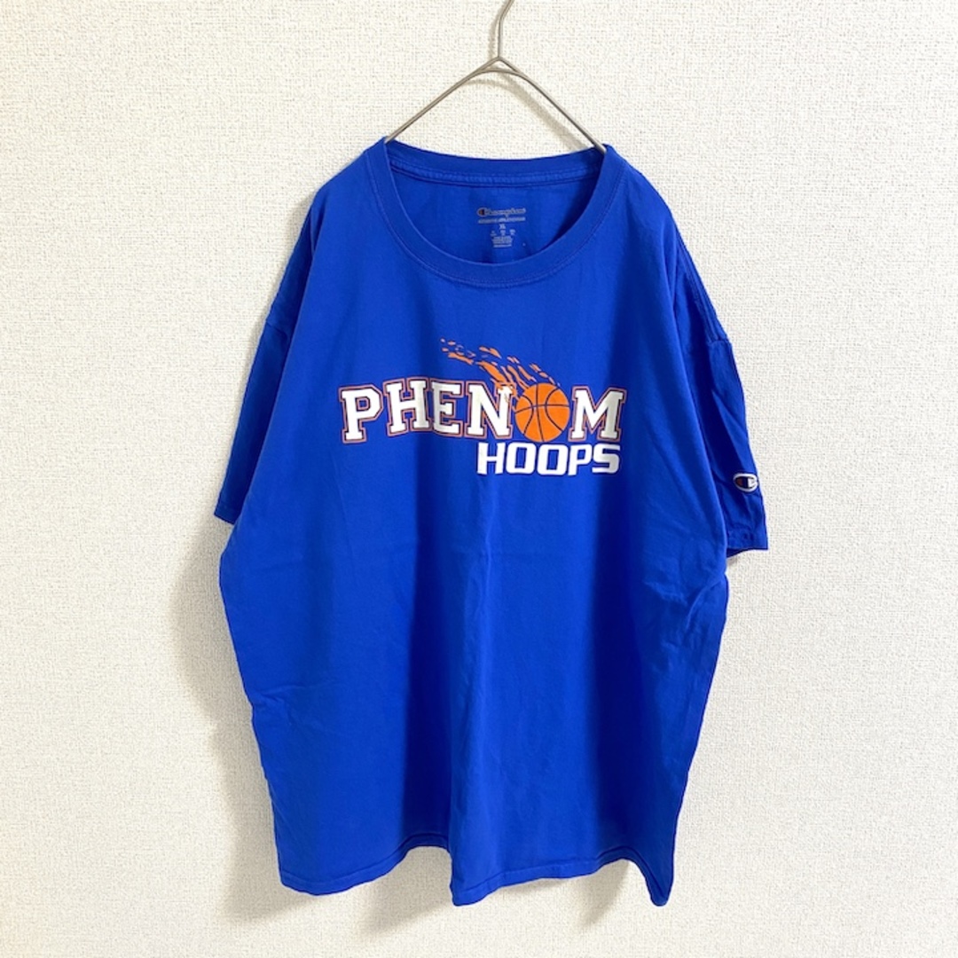 Champion(チャンピオン)の90s 古着 チャンピオン Tシャツ 刺繍ロゴ ゆるダボ バスケ XL メンズのトップス(Tシャツ/カットソー(半袖/袖なし))の商品写真