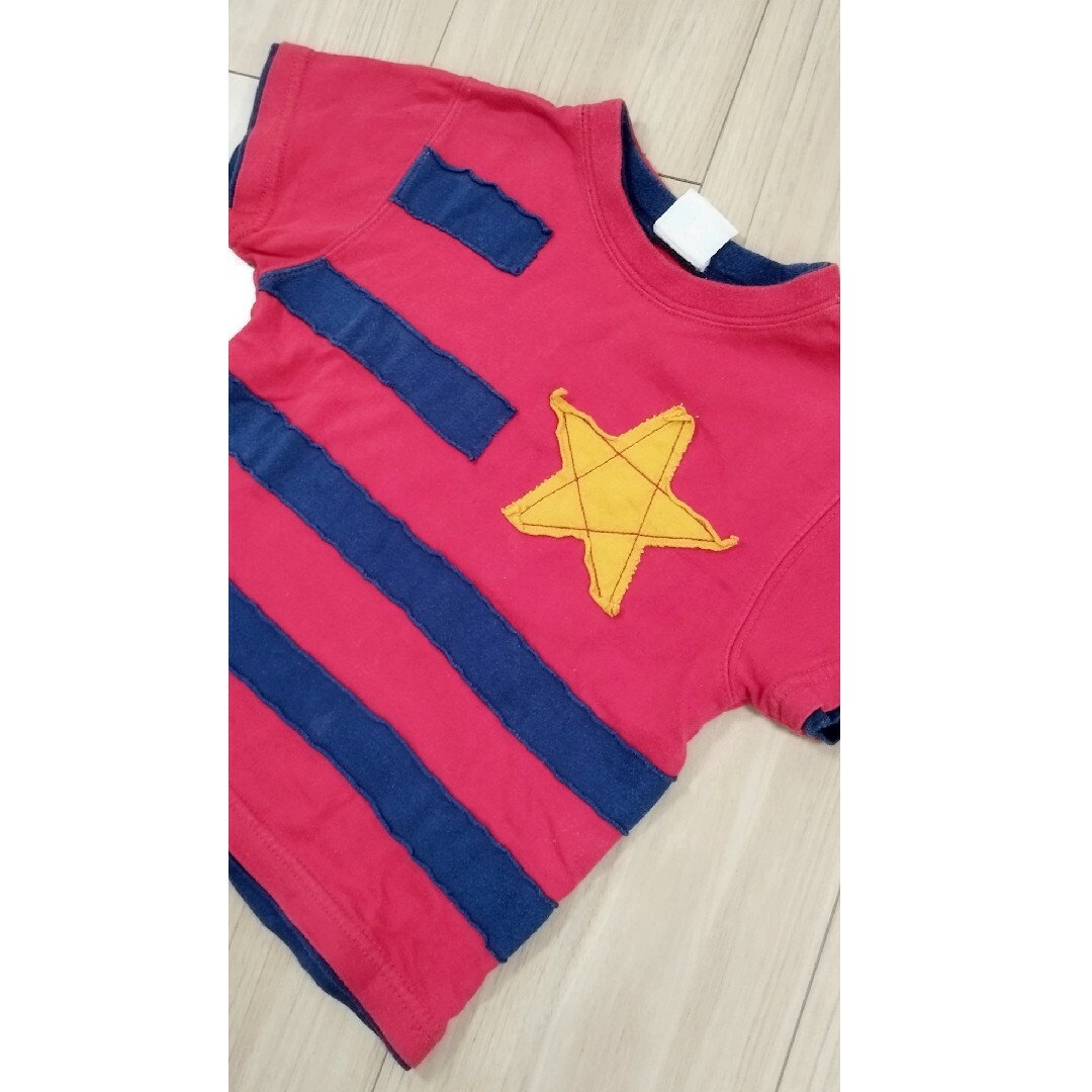 半袖  Tシャツ  100サイズ　男の子　2枚セット キッズ/ベビー/マタニティのキッズ服男の子用(90cm~)(Tシャツ/カットソー)の商品写真