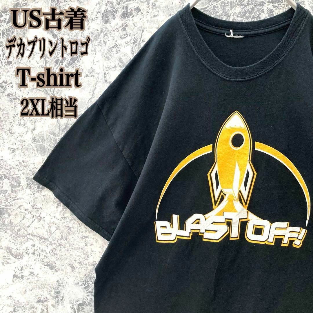 VINTAGE(ヴィンテージ)のIT69 US古着デカプリントロゴニュースプリング協会アドレスロゴビッグTシャツ メンズのトップス(Tシャツ/カットソー(半袖/袖なし))の商品写真