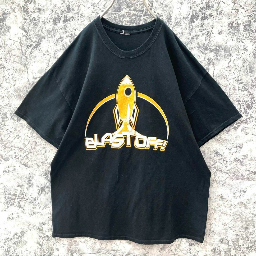 VINTAGE(ヴィンテージ)のIT69 US古着デカプリントロゴニュースプリング協会アドレスロゴビッグTシャツ メンズのトップス(Tシャツ/カットソー(半袖/袖なし))の商品写真