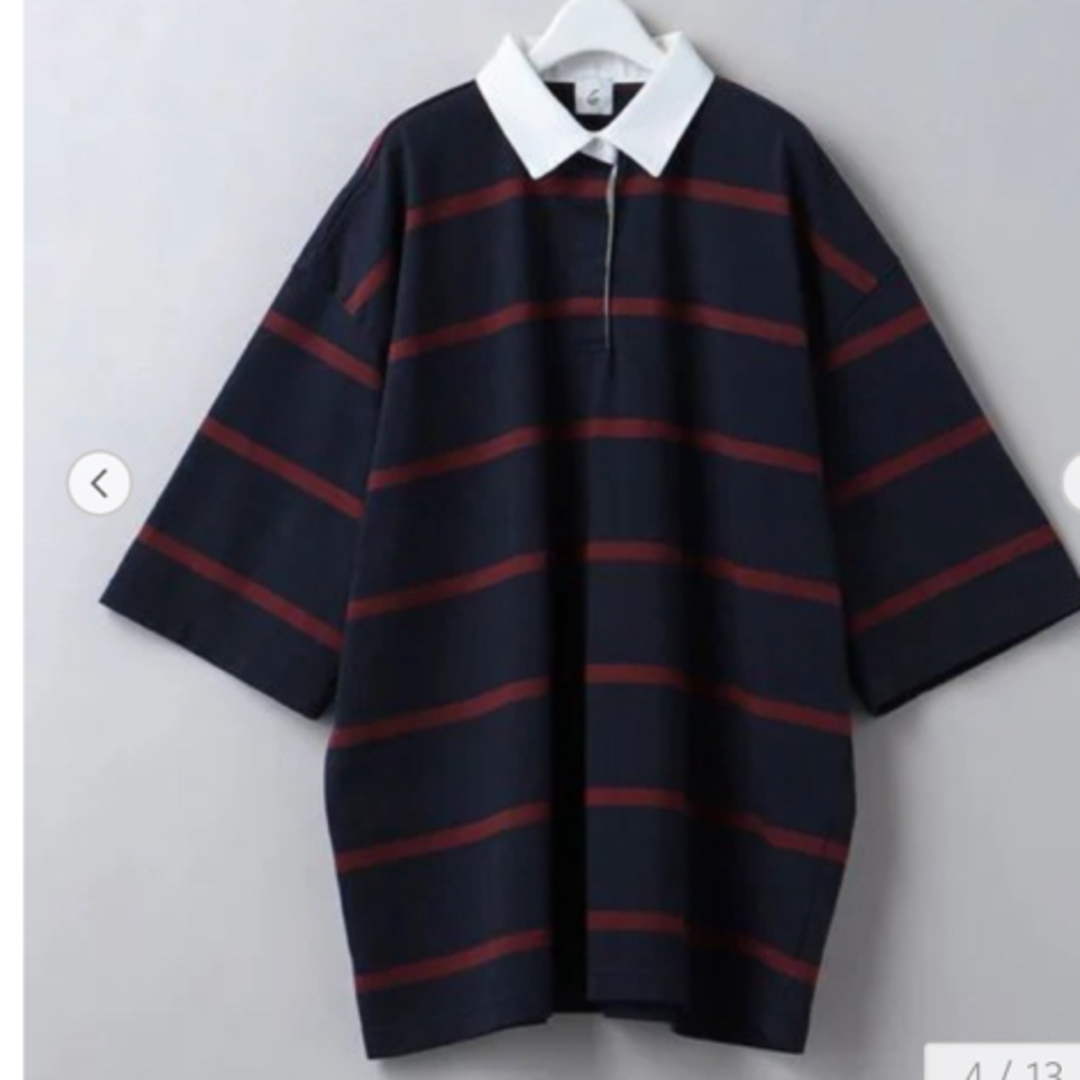 UNITED ARROWS(ユナイテッドアローズ)のroku6 ラガーシャツ メンズのトップス(Tシャツ/カットソー(半袖/袖なし))の商品写真