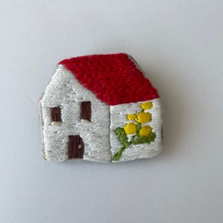 刺繍ブローチ(コサージュ/ブローチ)