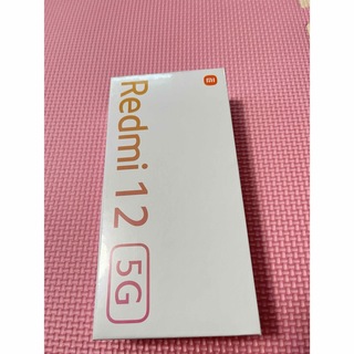 シャオミ(Xiaomi)のXiaomi Redmi12 ミッドナイトブラック5G ★新品、未使用、未開封★(スマートフォン本体)
