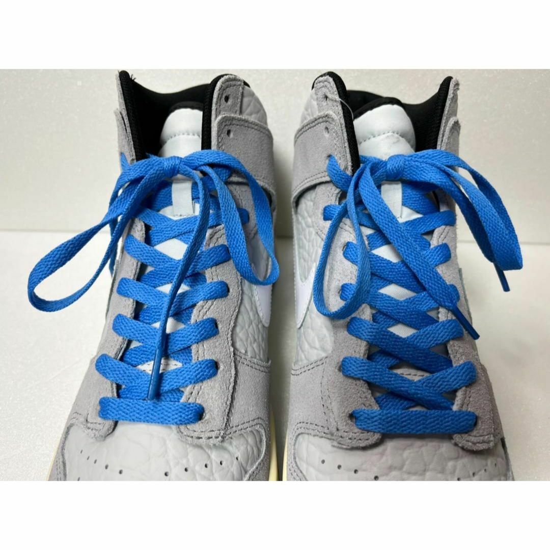 新品 シューレース 150cm 靴紐 平紐 くつひも 無地 青色 ブルー➀ メンズの靴/シューズ(スニーカー)の商品写真