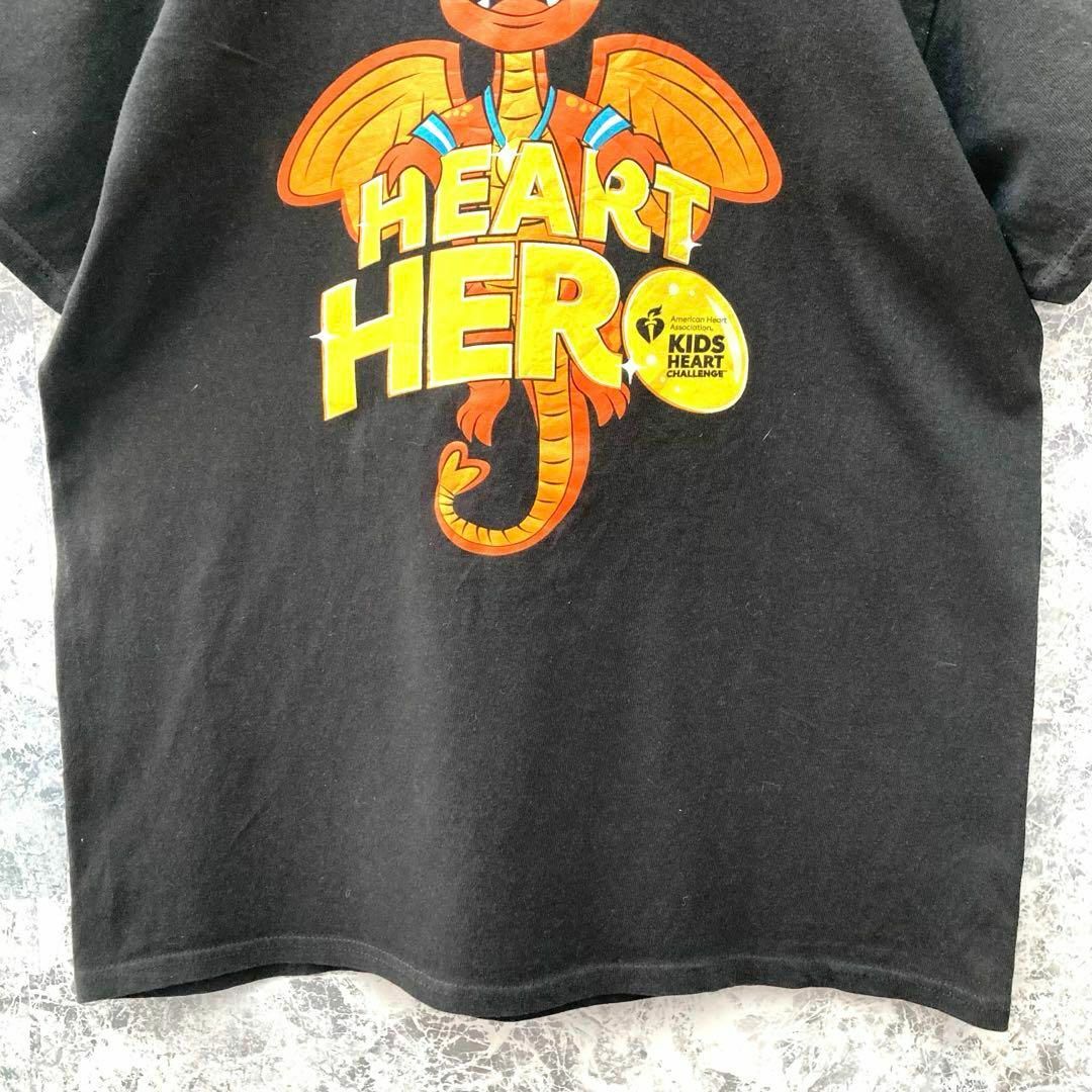 DELTA(デルタ)のIT68 US古着デルタアメリカ心臓協会ハートヒーローキャラクターロゴTシャツ メンズのトップス(Tシャツ/カットソー(半袖/袖なし))の商品写真