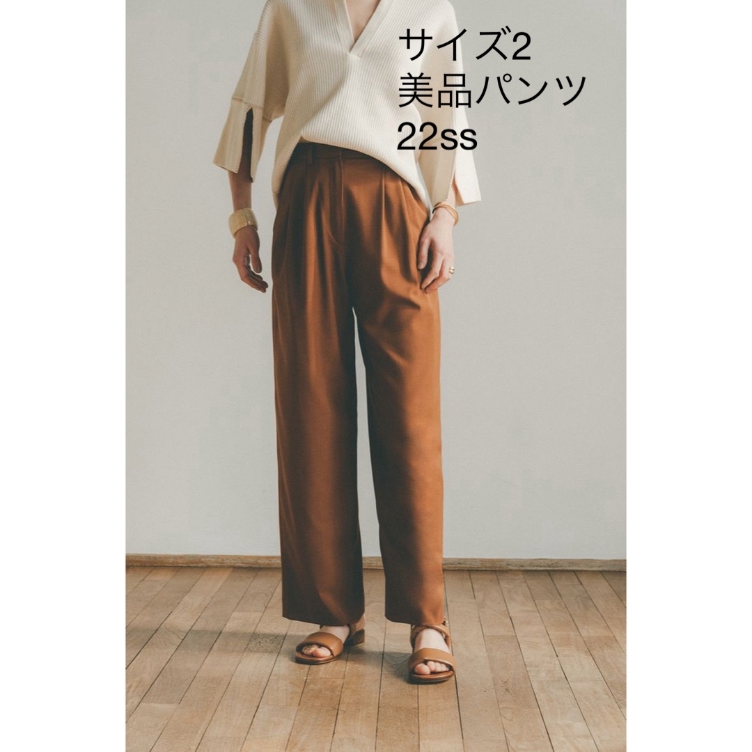 CLANE(クラネ)の【CLANE】22SS BASIC TUCK PANTS ベーシックタックパンツ レディースのパンツ(カジュアルパンツ)の商品写真