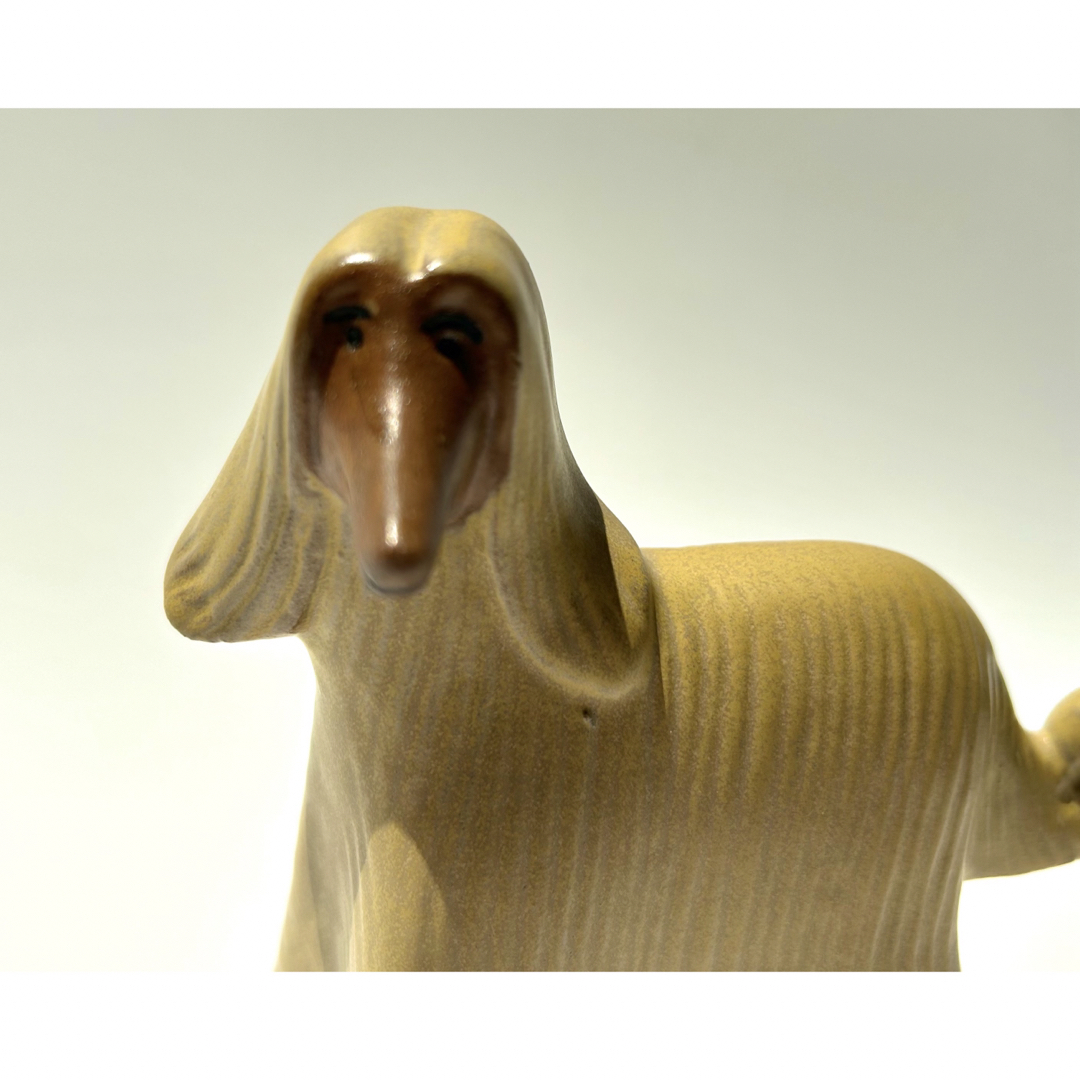 Lisa Larson(リサラーソン)のLisa Larson リサラーソン VOV Afghan Hound アフガン インテリア/住まい/日用品のインテリア小物(置物)の商品写真