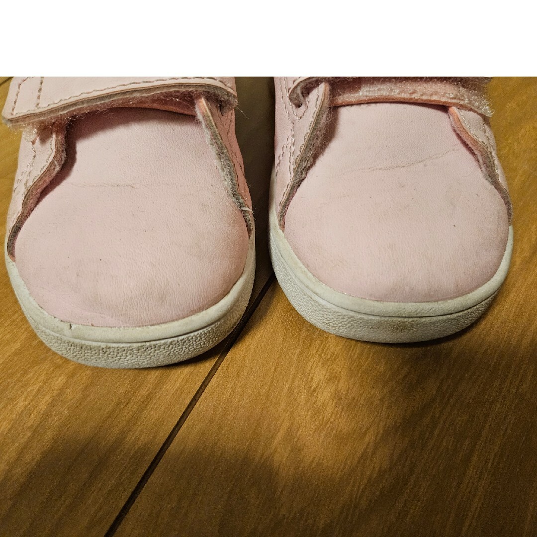 adidas(アディダス)のadidas　ベビー　キッズ　子供　アディダス　スニーカー　花柄　14cm キッズ/ベビー/マタニティのベビー靴/シューズ(~14cm)(スニーカー)の商品写真