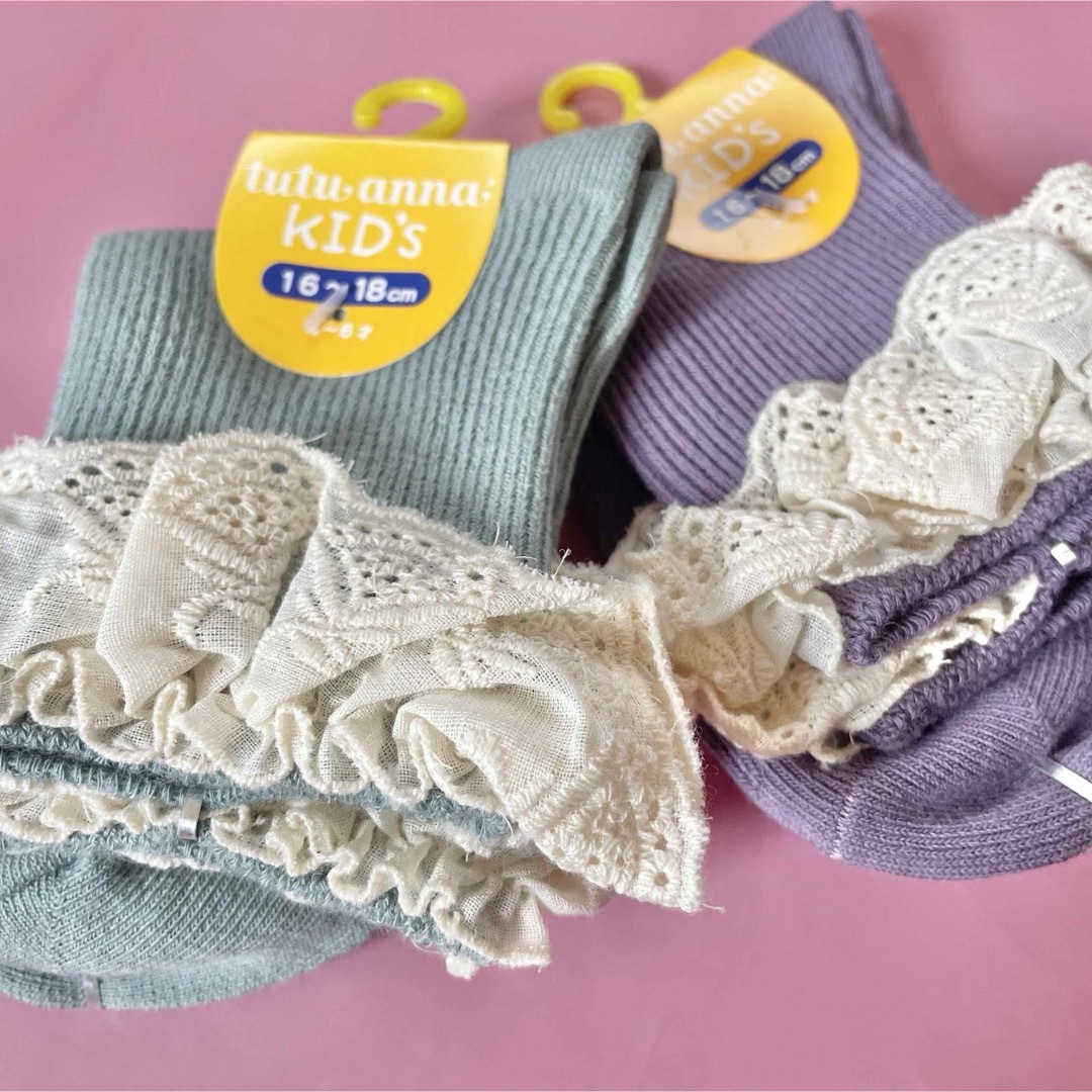 tutuanna(チュチュアンナ)のtutuanna kids socks set キッズ/ベビー/マタニティのこども用ファッション小物(靴下/タイツ)の商品写真