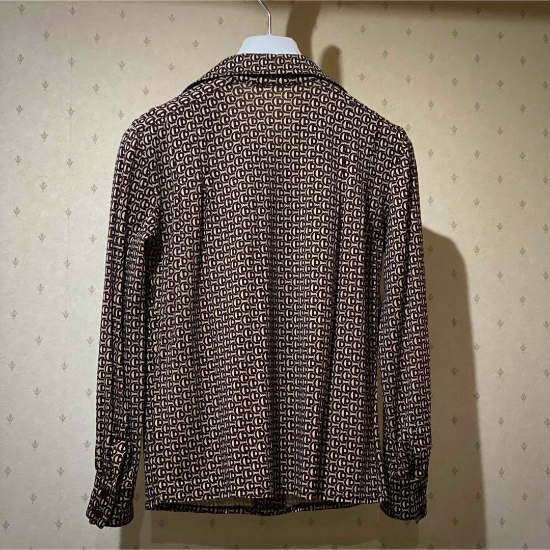 Christian Dior - 希少モデル Christian Dior 長袖シャツ 総柄 Christian Dior - 希少モデル Christian Dior 長袖シャツ 総柄