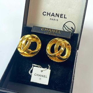 シャネル(CHANEL)の美品 シャネル CHANEL デカ ココマーク イヤリング vintage(イヤリング)