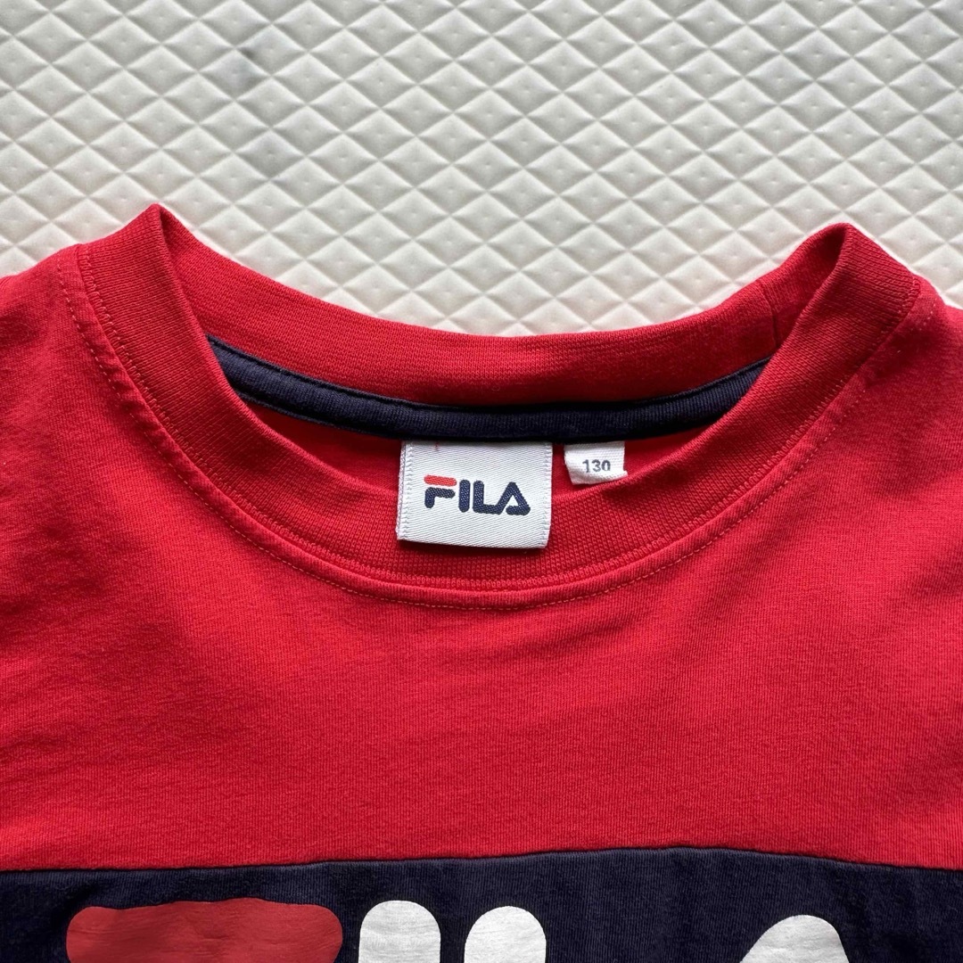 FILA(フィラ)のFILA•Tシャツ•サイズ130•フィラ キッズ/ベビー/マタニティのキッズ服男の子用(90cm~)(Tシャツ/カットソー)の商品写真