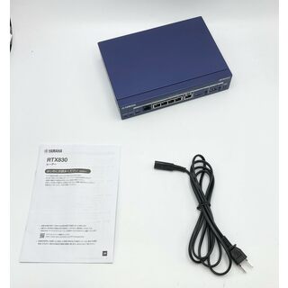 ヤマハ USB ギガアクセスVPNルーター dual_band RTX830(その他)
