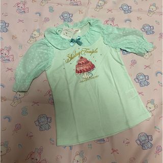 シャーリーテンプル(Shirley Temple)の新品 120 シャーリーテンプル アニバーサリーケーキ トップス(Tシャツ/カットソー)