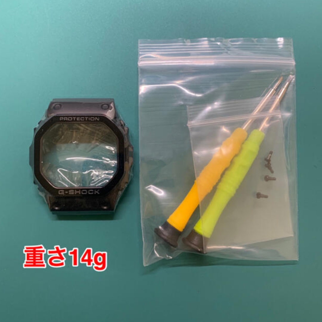 5610系用カスタム　チタン合金製　メタルベゼル　パーツ　色ブラック メンズの時計(その他)の商品写真