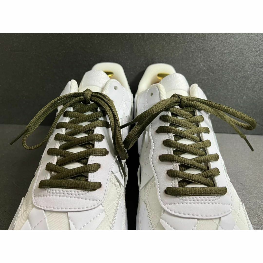 新品130cm オーバル シューレース 靴紐 平丸紐 カーキ KHAKI➀ メンズの靴/シューズ(スニーカー)の商品写真