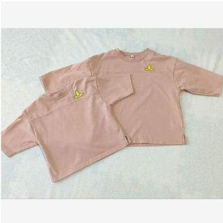 95cm  120cm　サマンサモスモス　おさるのジョージ　お揃い　半袖Tシャツ