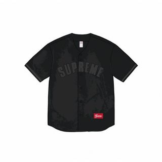 Supreme - Supreme Ultrasuede Mesh Baseball Jersey 