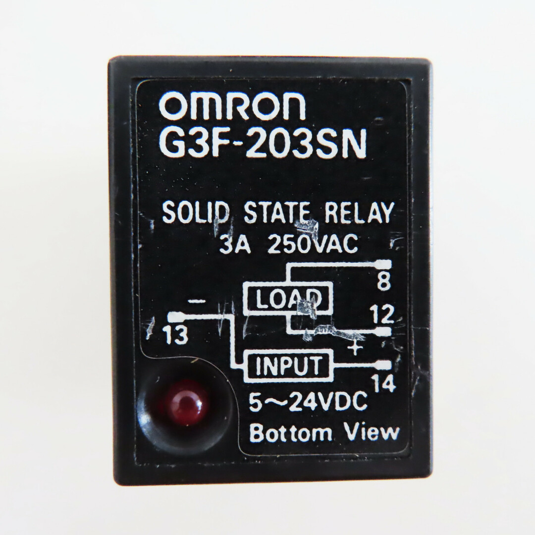 OMRON(オムロン)のS05-⑥ OMRON オムロン ソリッドステートリレー G3F-203SN 10個まとめ SSR 5～24VDC その他のその他(その他)の商品写真