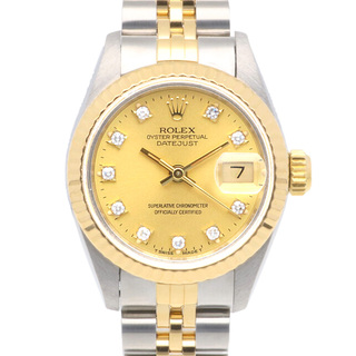 ロレックス(ROLEX)のロレックス デイトジャスト オイスターパーペチュアル 腕時計 時計 ステンレススチール 69173G 自動巻き レディース 1年保証 ROLEX  中古(腕時計)