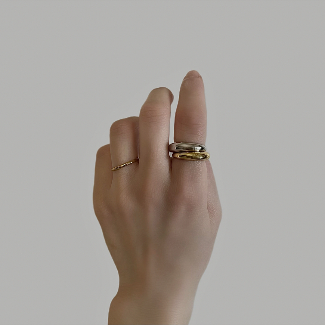 plump ring 指輪　シルバー レディースのアクセサリー(リング(指輪))の商品写真