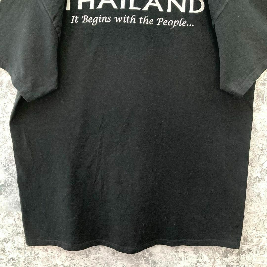 IT62 US古着ギルダンイベントロゴタイ観光バックデカロゴ激レア半袖Tシャツ メンズのトップス(Tシャツ/カットソー(半袖/袖なし))の商品写真