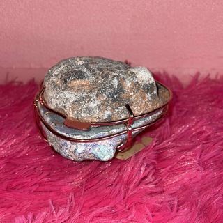アゲートリングボックス　ジュエリーボックス　天然石(小物入れ)