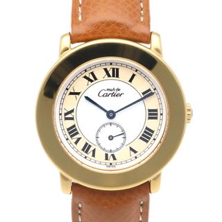 カルティエ(Cartier)のカルティエ マストロンド 腕時計 時計 GP 1810 1 クオーツ ユニセックス 1年保証 CARTIER  中古(腕時計)