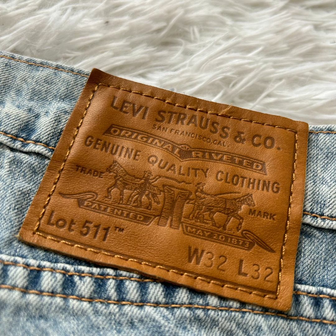 EURO LEVI'S(ユーロリーバイス)の【美品】リーバイス デニム ジーンズ L lot511 w32l32 ✓4361 メンズのパンツ(デニム/ジーンズ)の商品写真